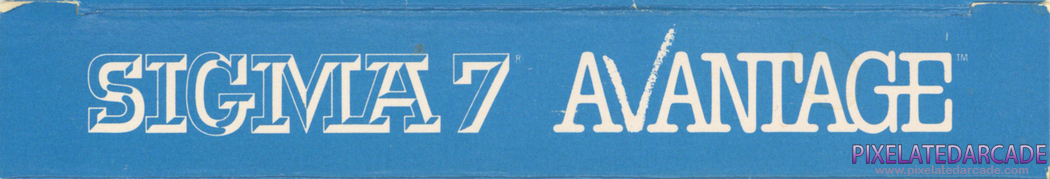 Sigma 7 Cover Art: Top Spine Sigma 7 Cover Art: Top Spine