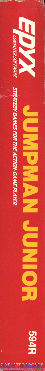Jumpman Junior Cover Art: Left Spine Jumpman Junior Cover Art: Left Spine