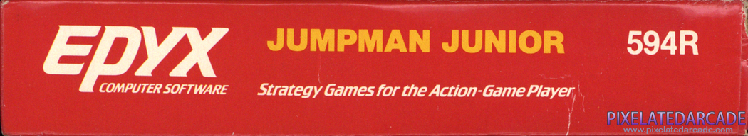 Jumpman Junior Cover Art: Top Spine Jumpman Junior Cover Art: Top Spine