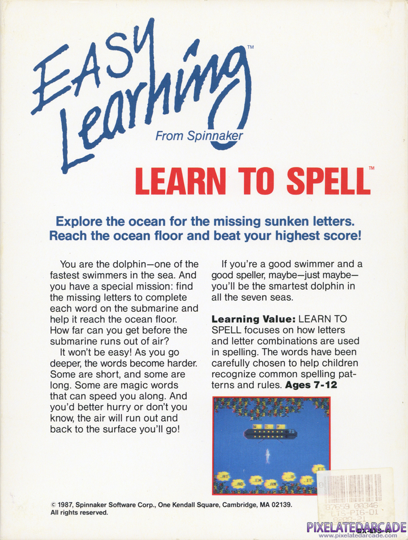 Sea Speller Cover Art: Sea Speller Cover Art: