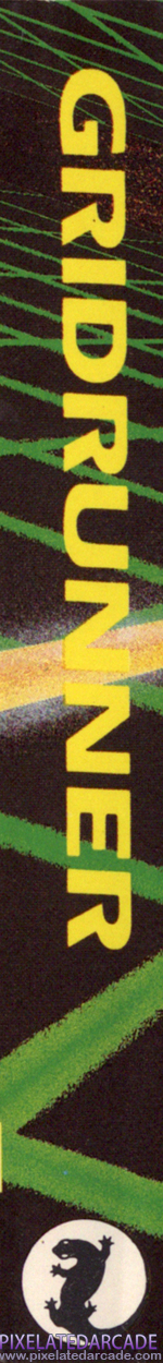 Gridrunner Cover Art: Left Spine