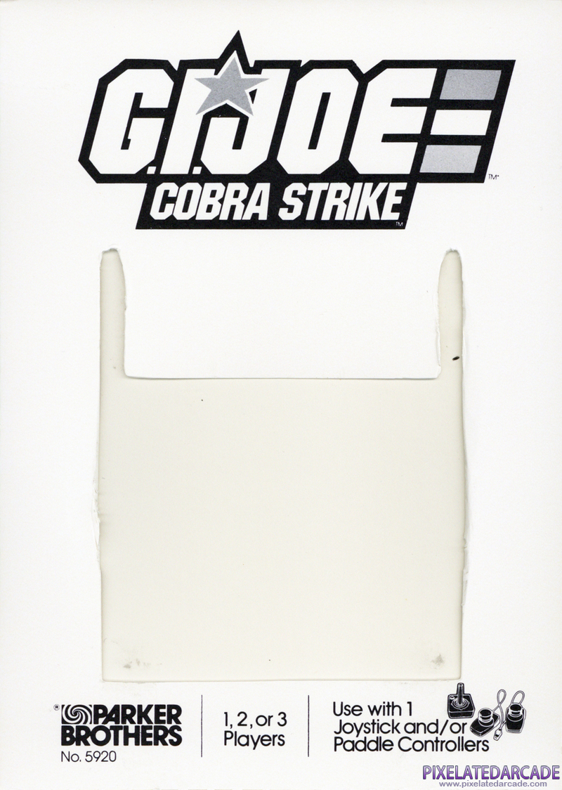 G.I. Joe: Cobra Strike Cover Art: Box Inlay G.I. Joe: Cobra Strike Cover Art: Box Inlay