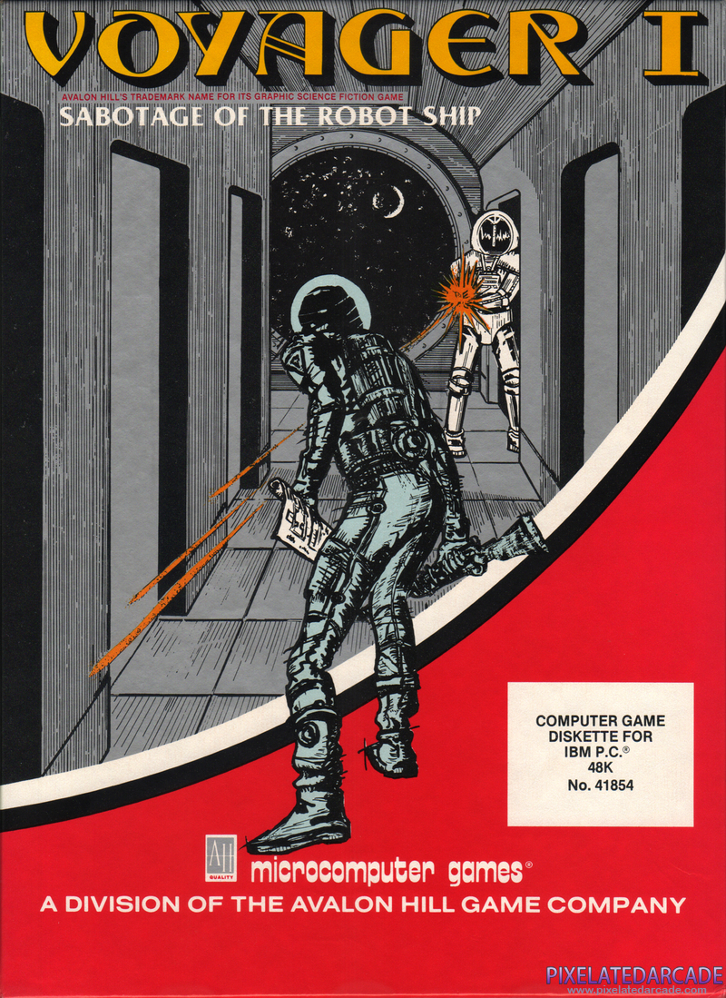 Voyager I: Sabotage of the Robot Ship Cover Art: 