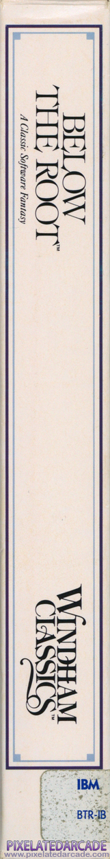 Below the Root Cover Art: Left Spine Below the Root Cover Art: Left Spine