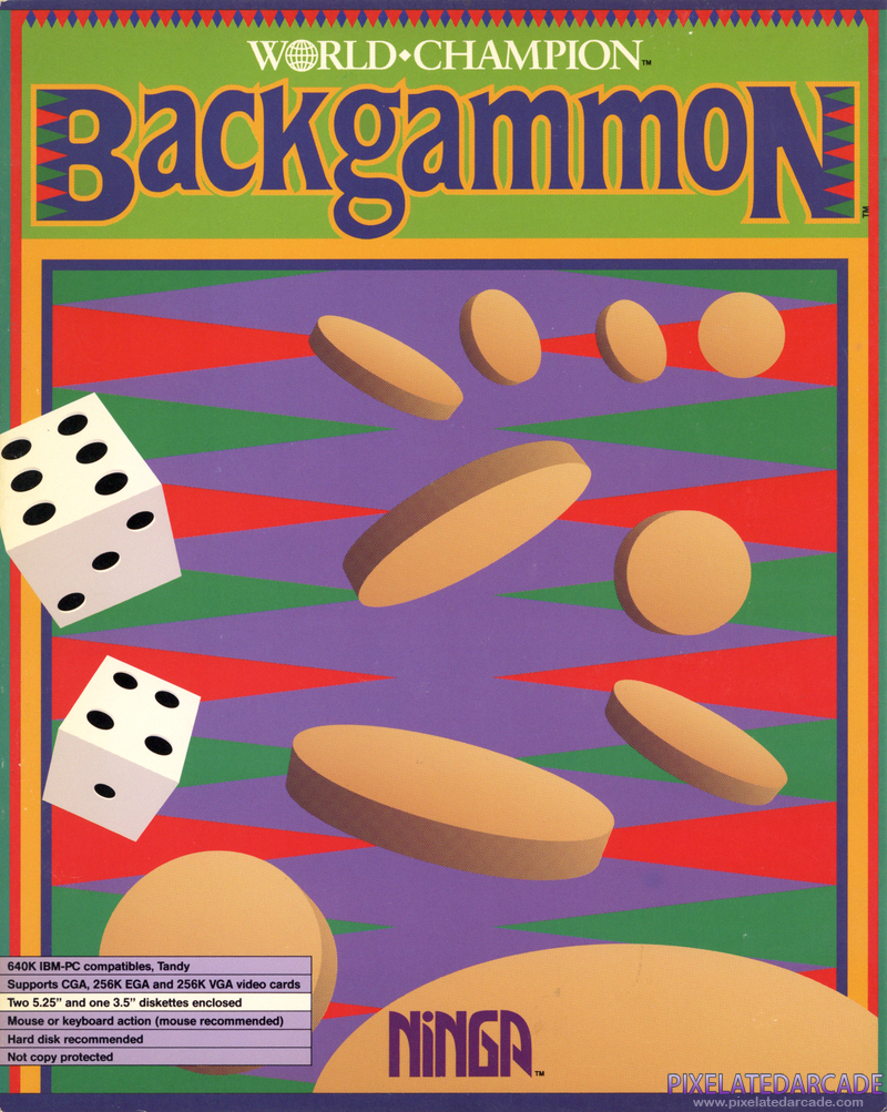 World Champion Backgammon Cover Art: World Champion Backgammon Cover Art: