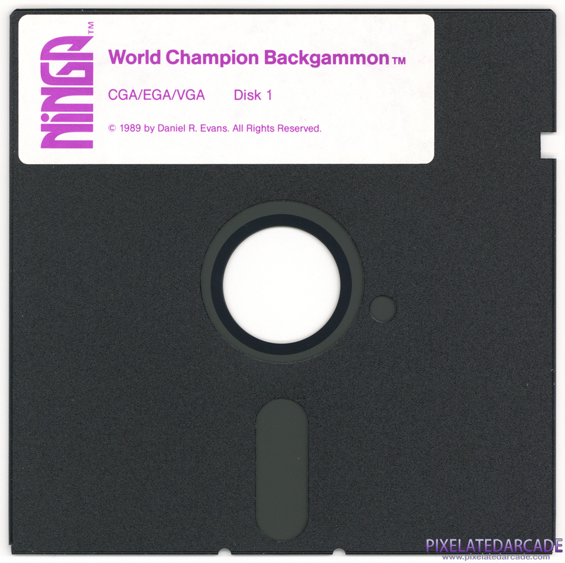 World Champion Backgammon Cover Art: Disk 1 of 2 World Champion Backgammon Cover Art: Disk 1 of 2