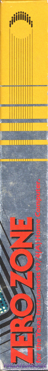 Zero Zone Cover Art: Right SPine Zero Zone Cover Art: Right SPine
