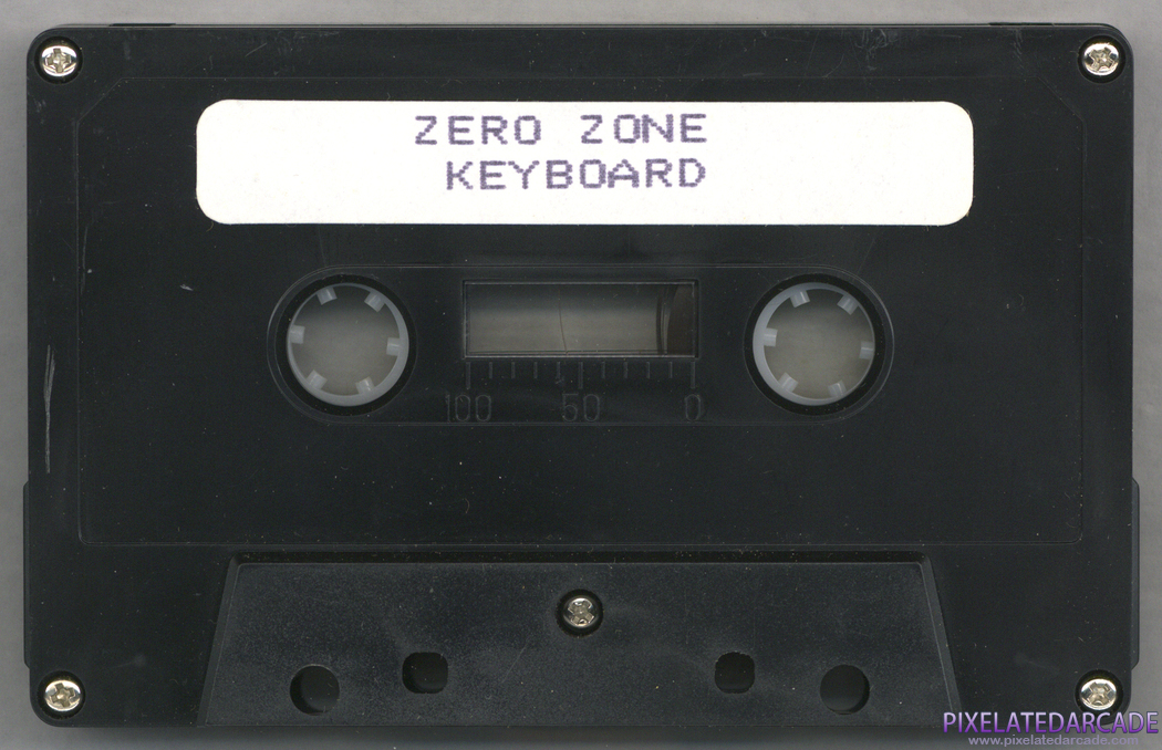Zero Zone Cover Art: Back Zero Zone Cover Art: Back