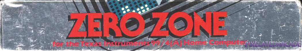 Zero Zone Cover Art: Bottom Spine Zero Zone Cover Art: Bottom Spine