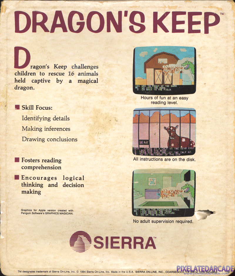 Dragon's Keep Cover Art: Dragon's Keep Cover Art: