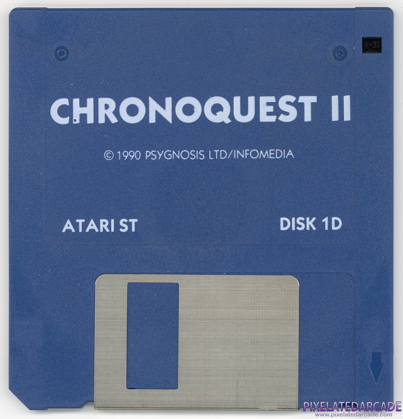Chrono Quest II Cover Art: Disk 1 of 3