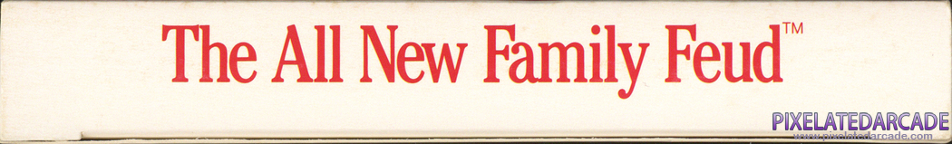 All New Family Feud, The Cover Art: Bottom Spine All New Family Feud, The Cover Art: Bottom Spine