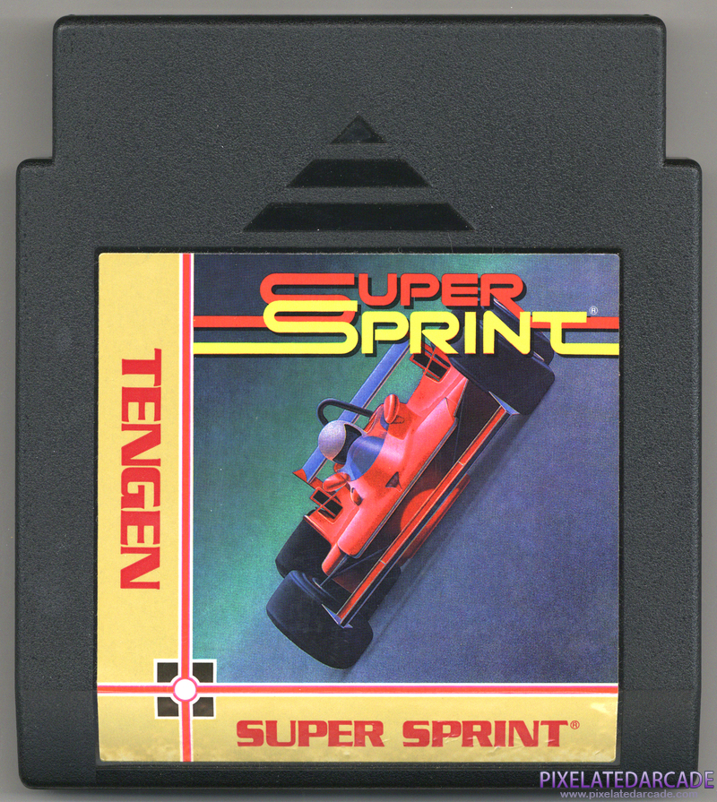Super Sprint Cover Art: Front Super Sprint Cover Art: Front