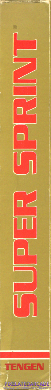 Super Sprint Cover Art: Right Spine Super Sprint Cover Art: Right Spine