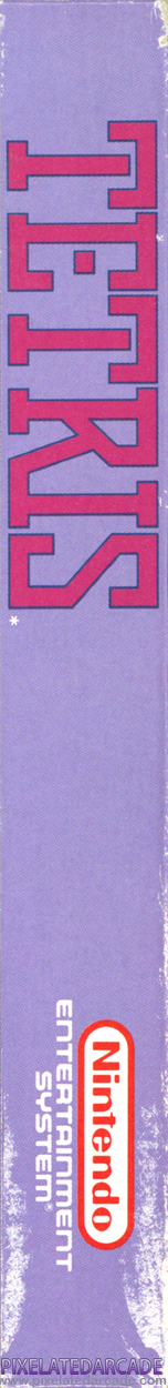 Tetris Cover Art: Left Spine Tetris Cover Art: Left Spine