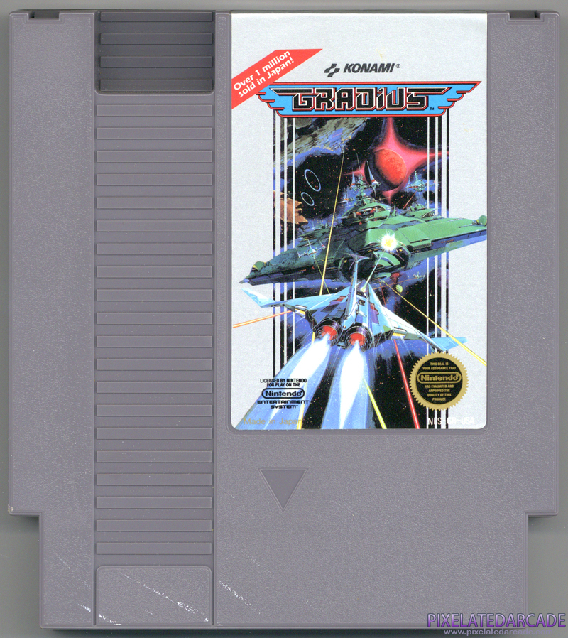Gradius Cover Art: Front Gradius Cover Art: Front