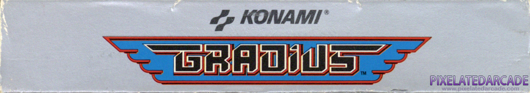 Gradius Cover Art: Top Spine Gradius Cover Art: Top Spine