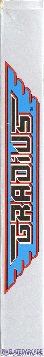 Gradius Cover Art: Right Spine Gradius Cover Art: Right Spine