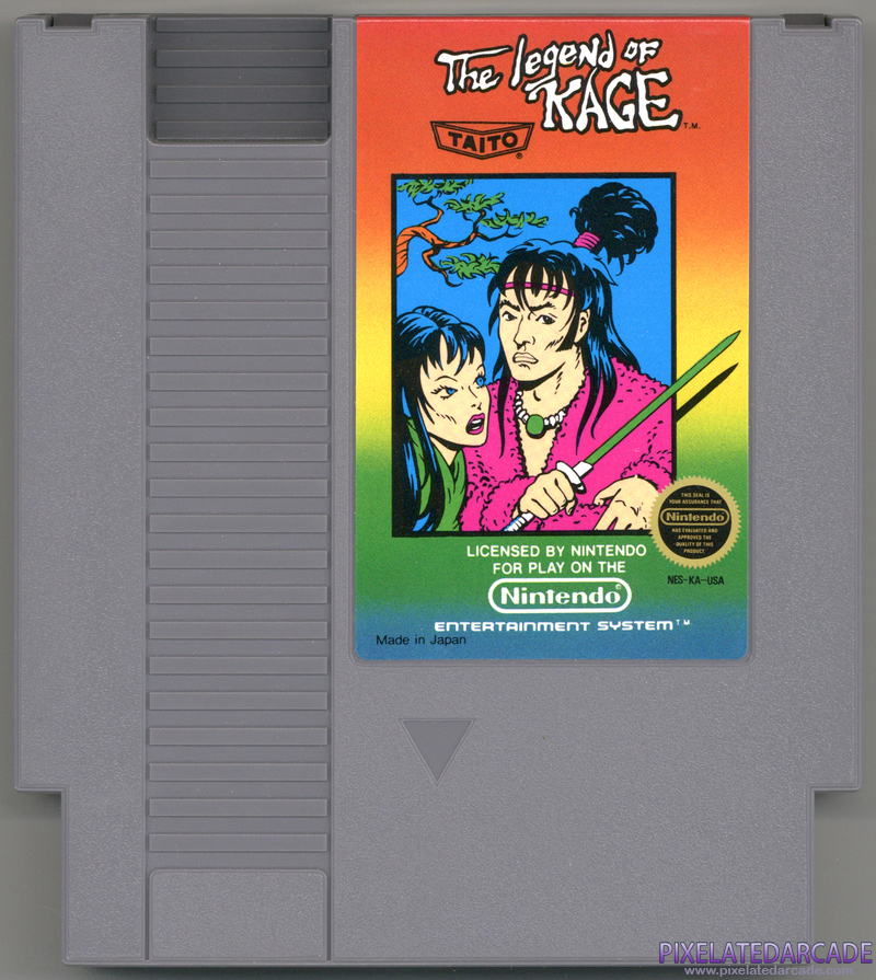 Legend of Kage, The Cover Art: Front Legend of Kage, The Cover Art: Front
