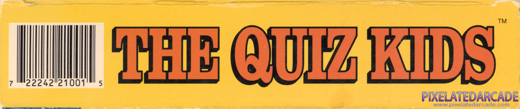 Quiz Kids: Adventure in the Mystery Maze, The Cover Art: Bottom Spine Quiz Kids: Adventure in the Mystery Maze, The Cover Art: Bottom Spine