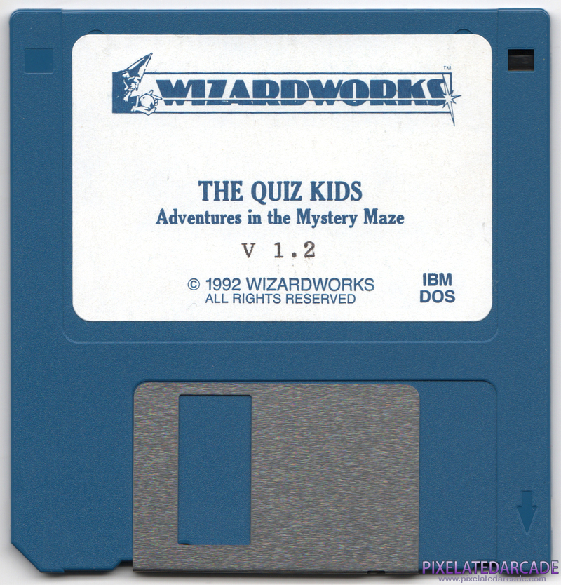 Quiz Kids: Adventure in the Mystery Maze, The Cover Art: 