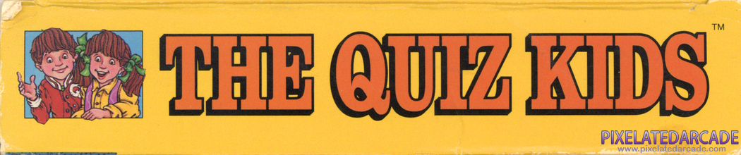Quiz Kids: Adventure in the Mystery Maze, The Cover Art: Top Spine