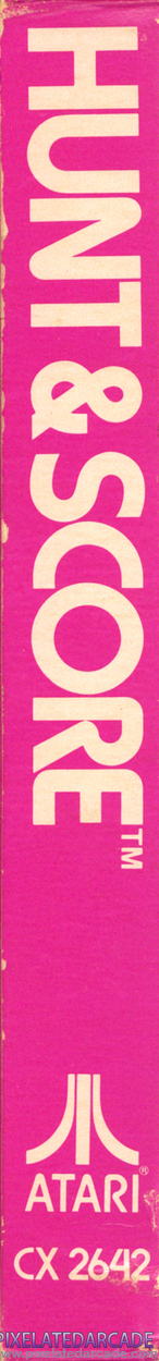 Hunt & Score Cover Art: Left Spine