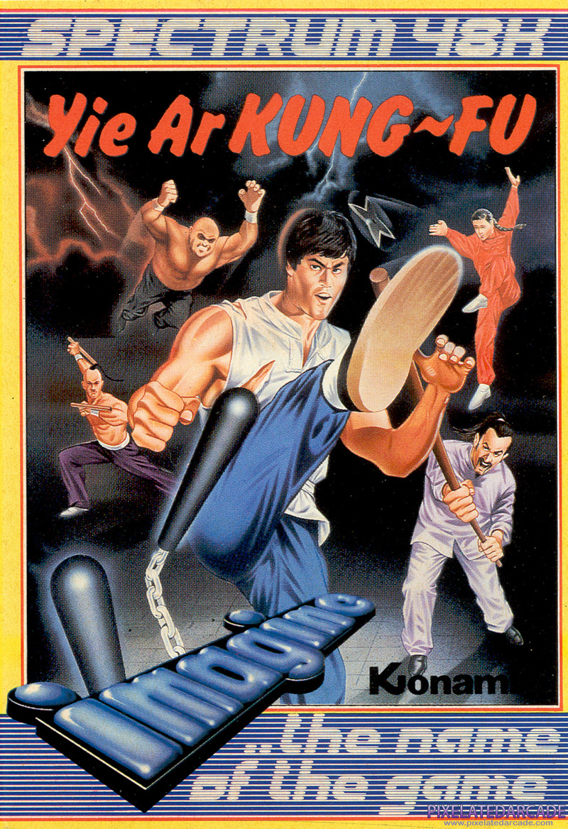 Yie Ar Kung-Fu Cover Art: Yie Ar Kung-Fu Cover Art: