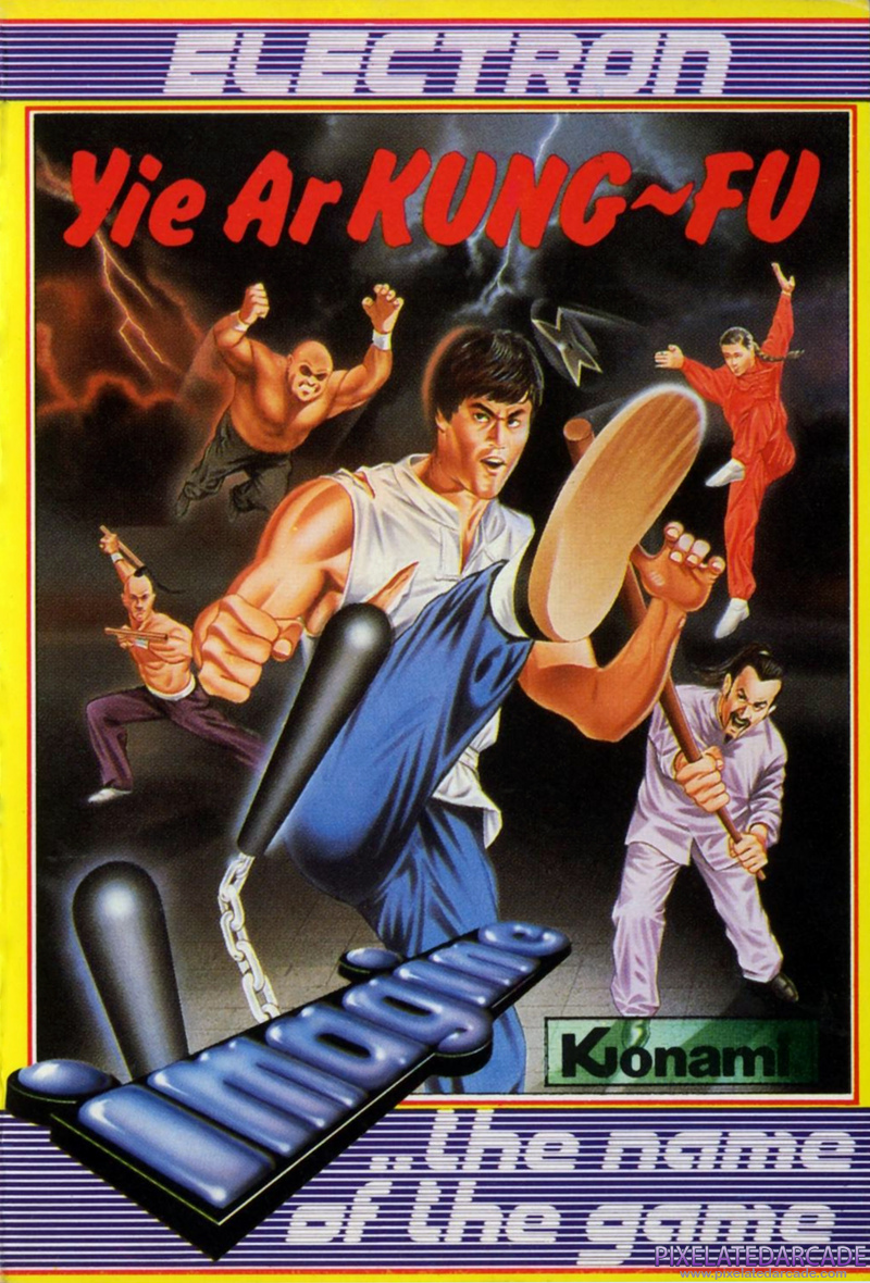 Yie Ar Kung-Fu Cover Art: 