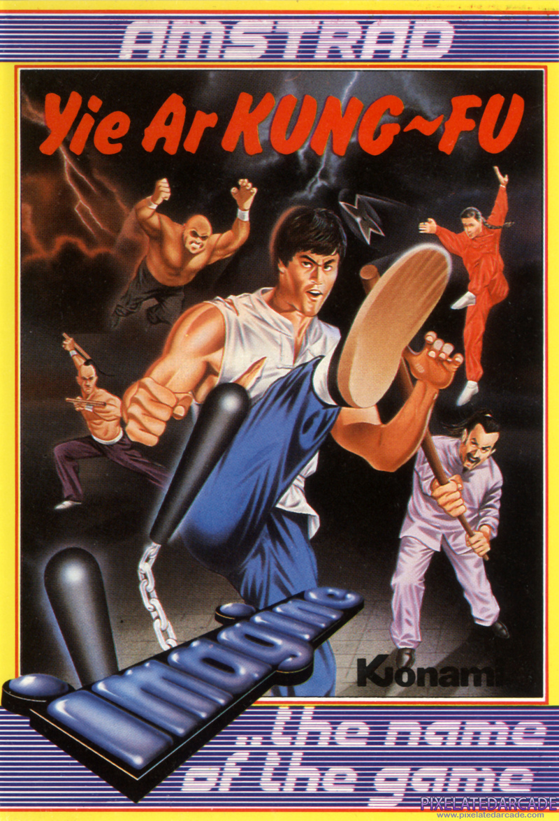 Yie Ar Kung-Fu Cover Art: Yie Ar Kung-Fu Cover Art: