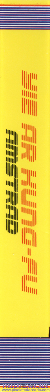 Yie Ar Kung-Fu Cover Art: Left Spine Yie Ar Kung-Fu Cover Art: Left Spine