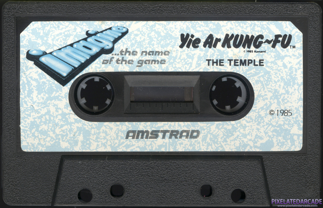 Yie Ar Kung-Fu Cover Art: Back Yie Ar Kung-Fu Cover Art: Back