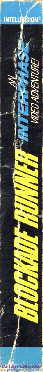 Blockade Runner Cover Art: Left Spine Blockade Runner Cover Art: Left Spine