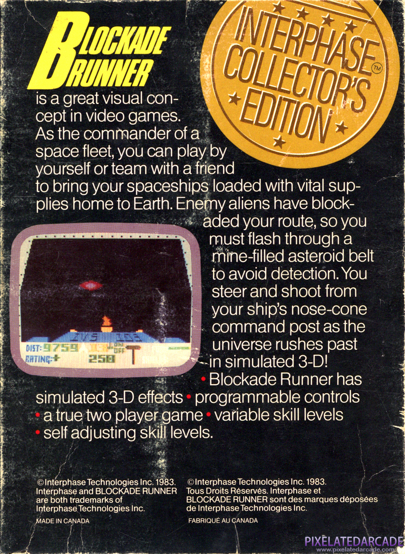 Blockade Runner Cover Art: Blockade Runner Cover Art: