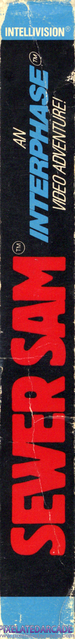 Sewer Sam Cover Art: Left Spine