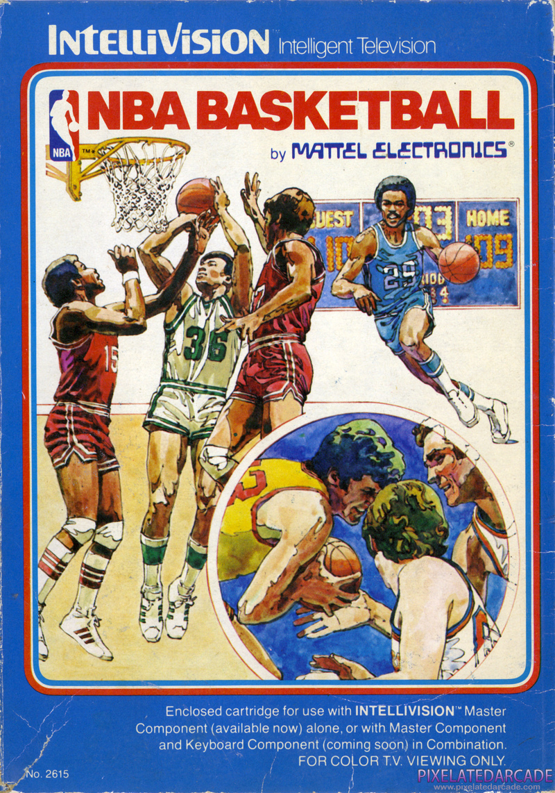NBA Basketball Cover Art: 
