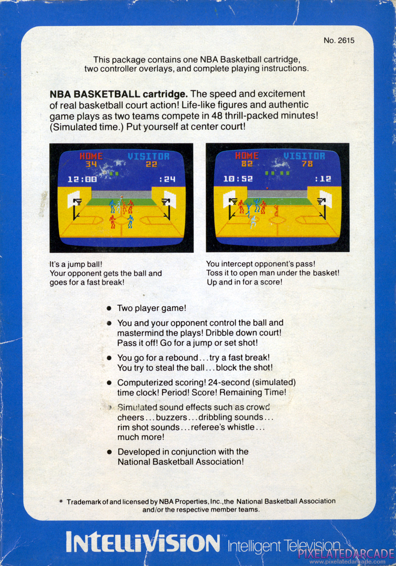 NBA Basketball Cover Art: 