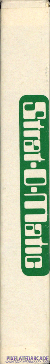 Strat-O-Matic Computer Baseball Cover Art: Left Spine Strat-O-Matic Computer Baseball Cover Art: Left Spine