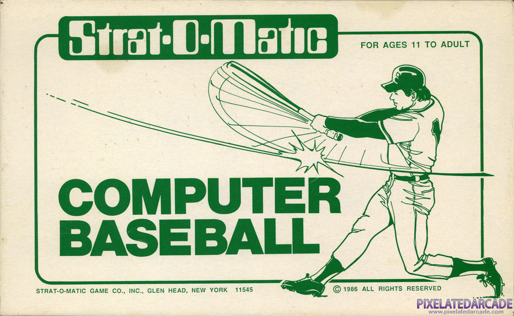Strat-O-Matic Computer Baseball Cover Art: Strat-O-Matic Computer Baseball Cover Art: