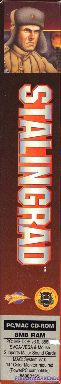 Stalingrad Cover Art: Left Spine Stalingrad Cover Art: Left Spine