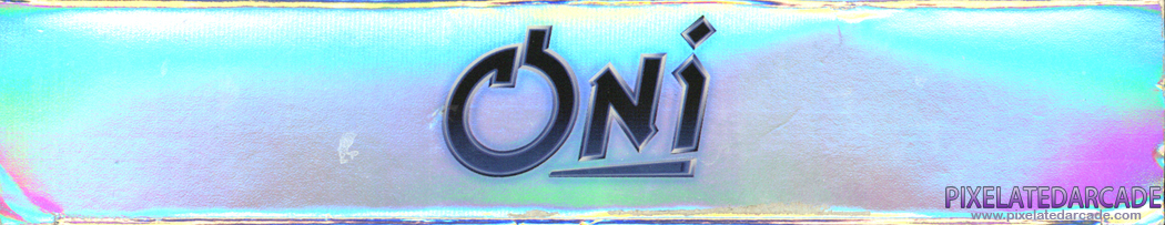 Oni Cover Art: Top Spine Oni Cover Art: Top Spine