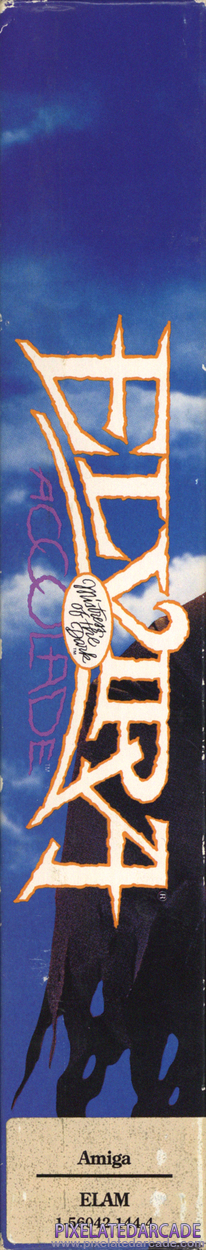 Elvira Cover Art: Left Spine Elvira Cover Art: Left Spine