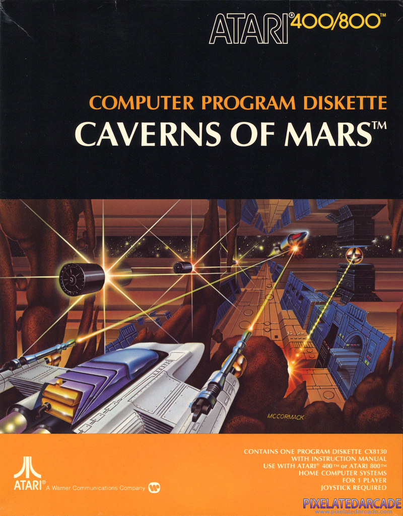 Caverns of Mars Cover Art: Caverns of Mars Cover Art:
