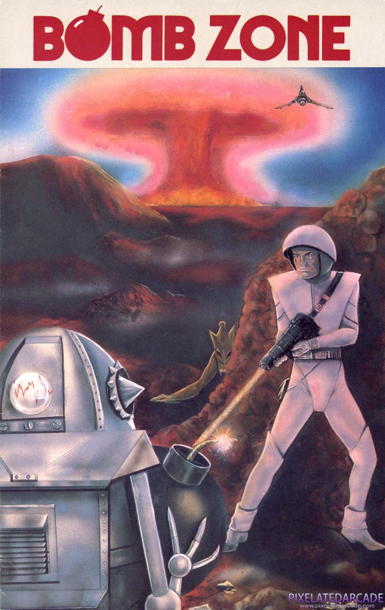 Bomb Zone Cover Art: 