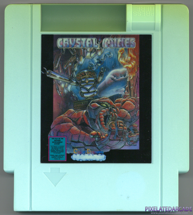 Crystal Mines Cover Art: Front