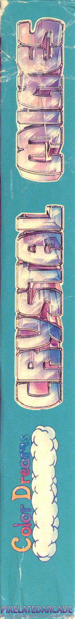 Crystal Mines Cover Art: Right Spine