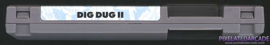 Dig Dug II Cover Art: Top Dig Dug II Cover Art: Top