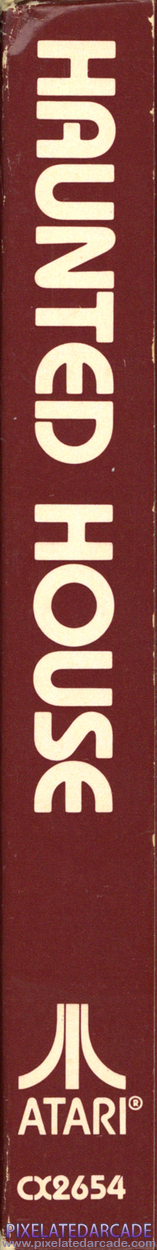 Haunted House Cover Art: Right Spine