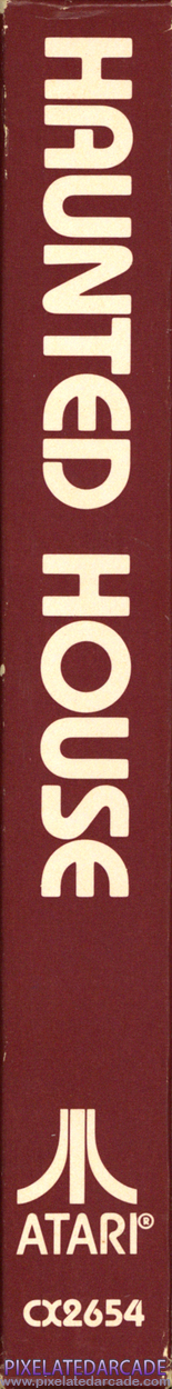 Haunted House Cover Art: Left Spine Haunted House Cover Art: Left Spine
