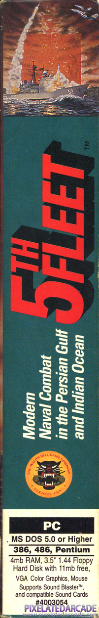 5th Fleet Cover Art: Right Spine 5th Fleet Cover Art: Right Spine